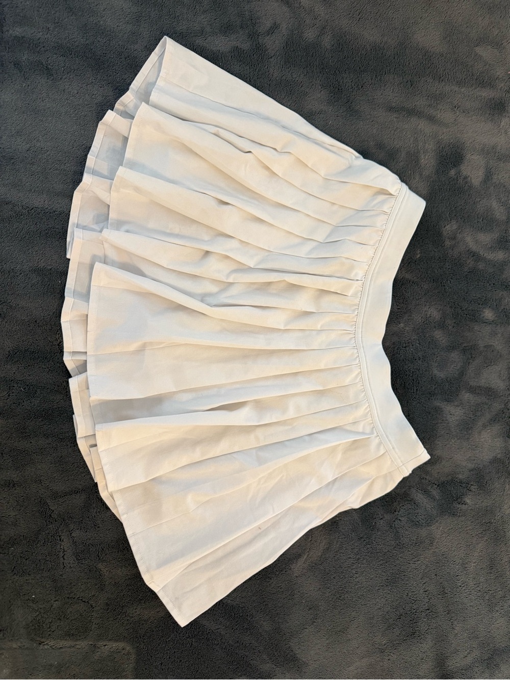 lululemon athletica White Pleated Mini Skirt